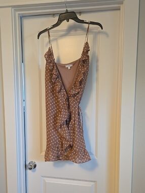 BP Polka Dot Wrap Dress